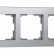 Рамка на 5 постов Werkel Aluminium (алюминий) W0051706