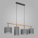 Подвесной светильник TK Lighting Deva 4458 Deva Graphite