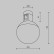 Накладной светильник Maytoni Luna TR149-1-5W3K-B