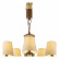 Подвесная люстра Arte Lamp Corda A8958LM-5BR
