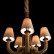 Подвесная люстра Arte Lamp Corda A8958LM-5BR
