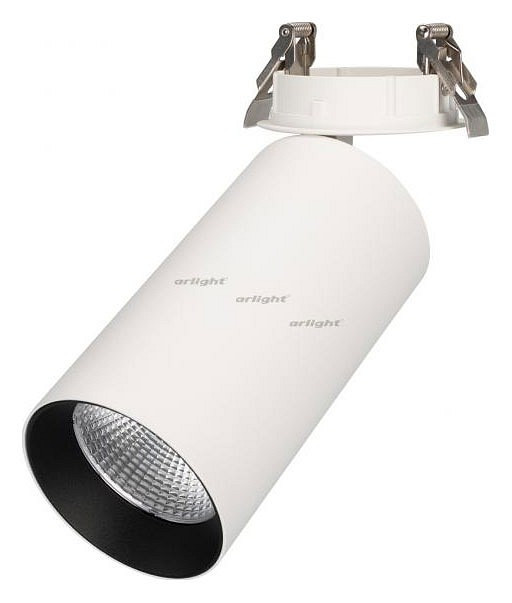 Спот Arlight SP-POLO-BUILT-R95-25W Warm3000 (WH-BK, 40 deg) 027345