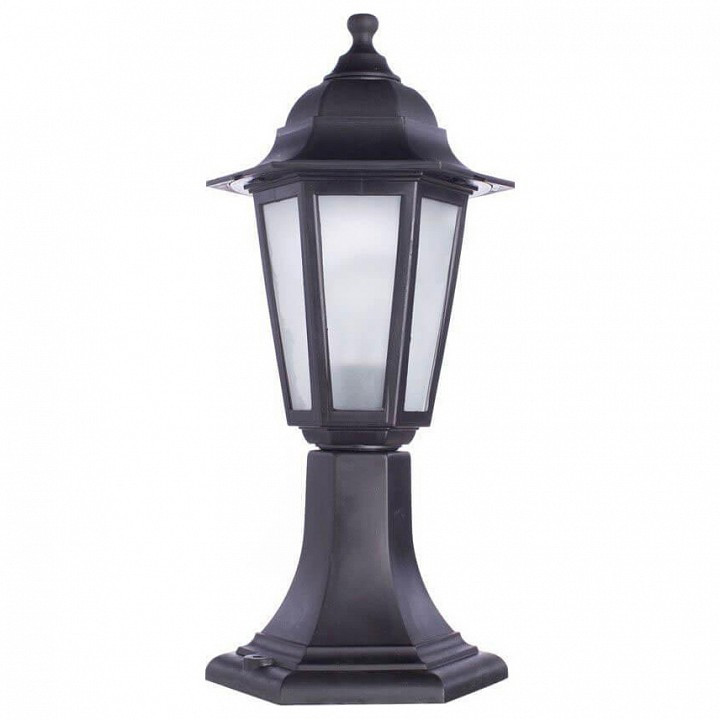Наземный низкий светильник Arte Lamp Zagreb A1216FN-1BK