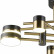 Люстра на штанге Natali Kovaltseva Loft Led LED LAMPS 81369 GOLD BLACK