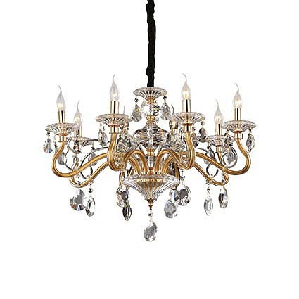 Подвесная люстра Ideal Lux Negresco NEGRESCO SP8 ORO
