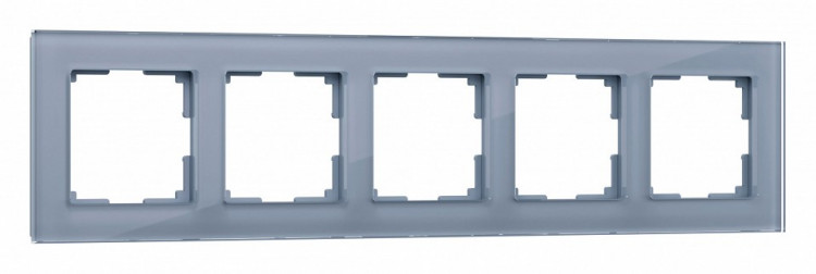 Рамка на 5 постов Werkel Favorit (серый) W0051115