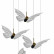 Подвесной светильник Natali Kovaltseva Led Lamps LED LAMPS 81365 GOLD