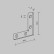 Крепление для трека Maytoni Accessories for tracks Exility TRA034D-CL-42S
