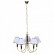 Подвесная люстра Arte Lamp Catrin A3545LM-5GO