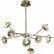 Люстра на штанге Escada Gravity 10252/8LED Brass