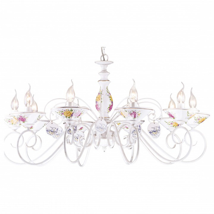 Подвесная люстра Arte Lamp Fiorato A2061LM-10WG