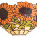 Накладной светильник Arte Lamp Sunflower A1218AP-1BG