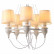 Подвесная люстра Arte Lamp Sergio A3326LM-5WH