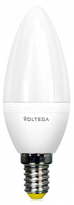 Лампа светодиодная Voltega Simple E14 6Вт 4000K 5728