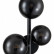 Бра Indigo Molecola 11018/3W Black