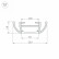Профиль накладной Arlight TS-A-2000 (CT) ANOD 016943