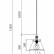 Подвесной светильник Maytoni Bird ARM013-PL-01-W