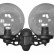 Светильник на штанге Fumagalli Globe 300 G30.141.000.AZF1R