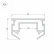 Профиль-держатель Arlight LGD-STRETCH-4TR 033090