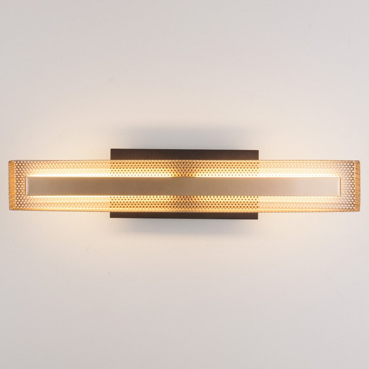 Подсветка для картины Elektrostandard Lattice 40003/LED черный/золото