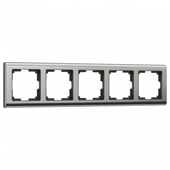 Рамка на 5 постов Werkel Metallic W0051602