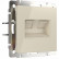 Розетка Ethernet RJ-45 без рамки Werkel слоновая кость W1181103