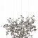 Подвесная люстра Loft it Spark 10101/3 Chrome