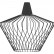 Плафон металлический Nowodvorski Cameleon Wave S BL 8605