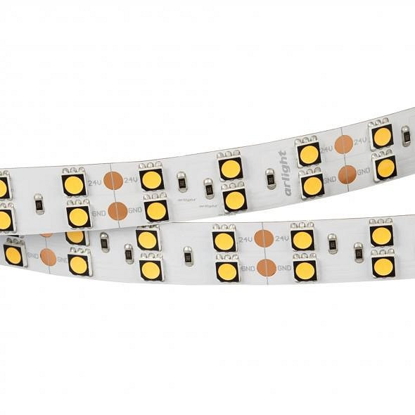 Лента светодиодная Arlight RT 2-5000 24V Day5000 2x2 (5060, 600 LED, CRI98) 021468(1)