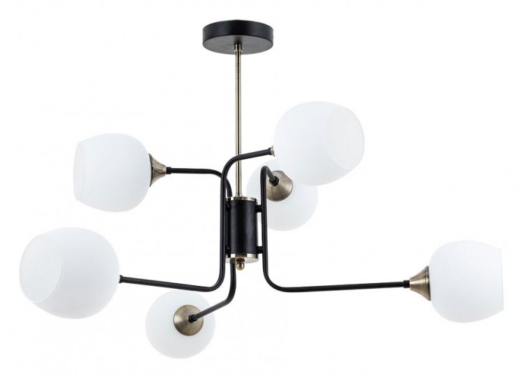 Люстра на штанге Arte Lamp Skat A3564PL-6BK