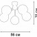 Потолочная люстра Vitaluce V3772 V3772-8/5PL