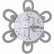 Потолочная люстра Natali Kovaltseva Innovation style INNOVATION STYLE 83003