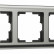 Рамка на 3 поста Werkel Metallic (глянцевый никель) W0031602