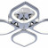 Накладной светильник Escada Lotus 10223/4LED