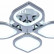 Накладной светильник Escada Lotus 10223/4LED