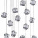 Подвесная люстра Odeon Light Jemstone 5084/120L