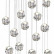 Подвесная люстра Odeon Light Jemstone 5084/120L