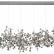Подвесная люстра Loft it Spark 10101/4 Chrome