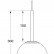 Подвесной светильник Maytoni Basic form MOD321PL-01G1