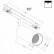 Светильник на штанге Maytoni Focus LED TR032-4-12W3K-W-DS-B