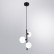 Подвесная люстра Arte Lamp Gemini A2243SP-3BK
