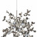 Подвесная люстра Loft it Spark 10101 Chrome