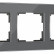 Рамка на 3 поста Werkel Elite (графит, стекло) W0032440