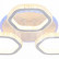 Потолочная люстра Escada Centauri 10263/3LED BL