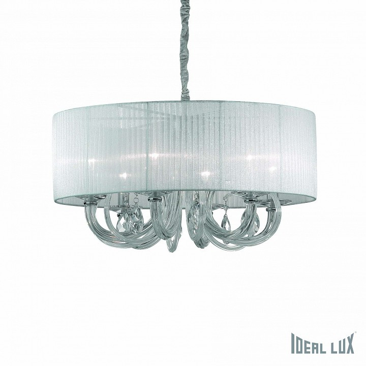 Подвесной светильник Ideal Lux Swan SWAN SP6 BIANCO