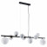 Подвесная люстра Arte Lamp Gemini A2243SP-9BK