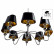 Подвесная люстра Arte Lamp Turandot A4011LM-8CC