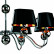 Подвесная люстра Arte Lamp Turandot A4011LM-8CC