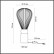 Настольная лампа декоративная Odeon Light Elica 2 5418/1T