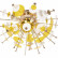 Потолочная люстра Loft it Avenir 10137/600C Gold